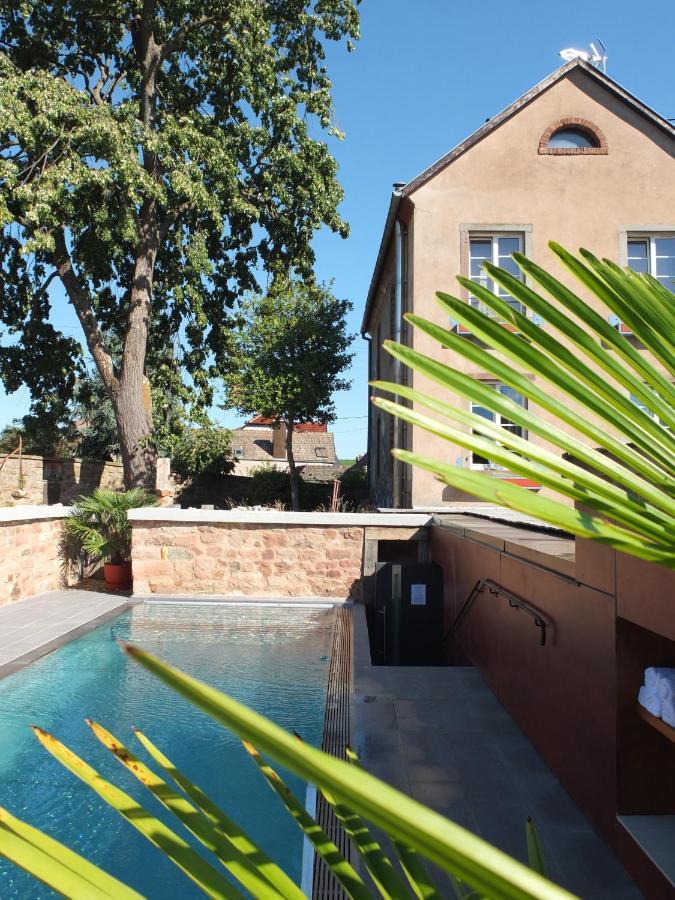 La Bonneterie Hotel Andlau-au-Val Bagian luar foto