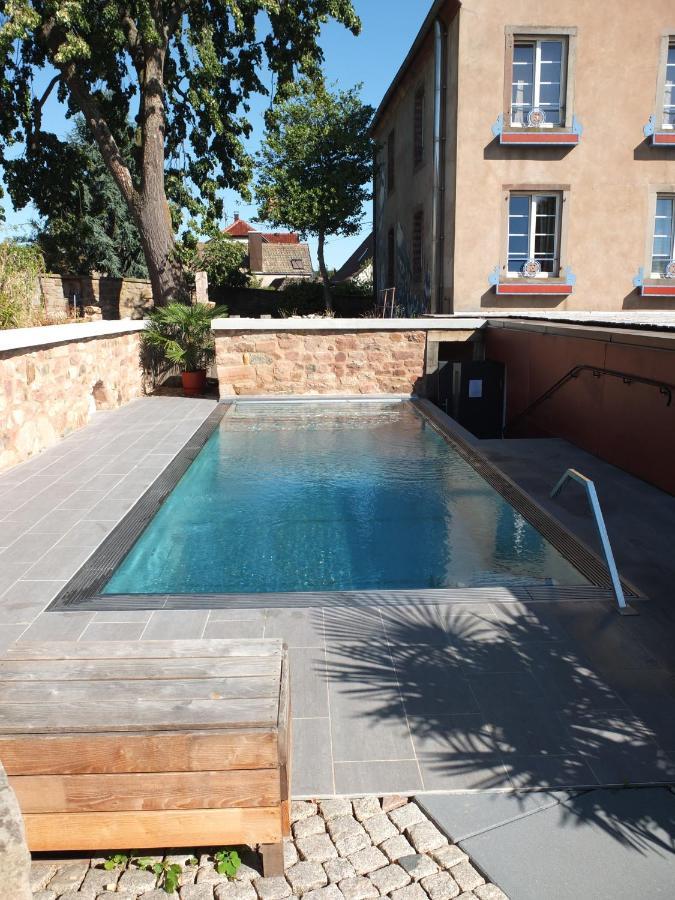 La Bonneterie Hotel Andlau-au-Val Bagian luar foto