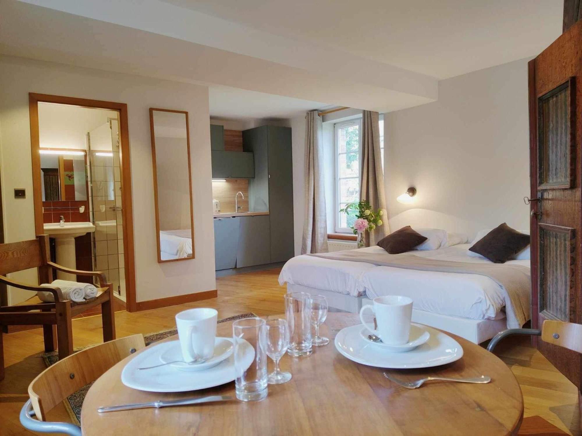 La Bonneterie Hotel Andlau-au-Val Bagian luar foto